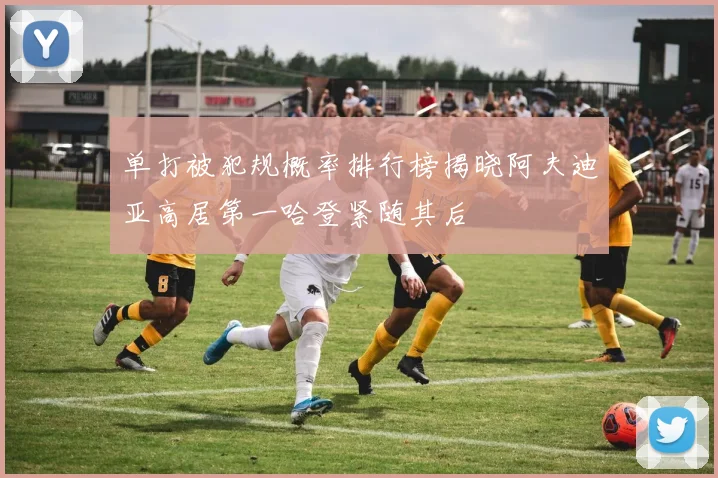 单打被犯规概率排行榜揭晓阿夫迪亚高居第一哈登紧随其后