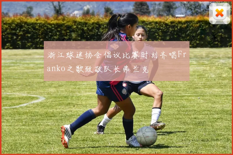 浙江球迷协会倡议比赛时刻齐唱Franko之歌致敬队长弗兰克