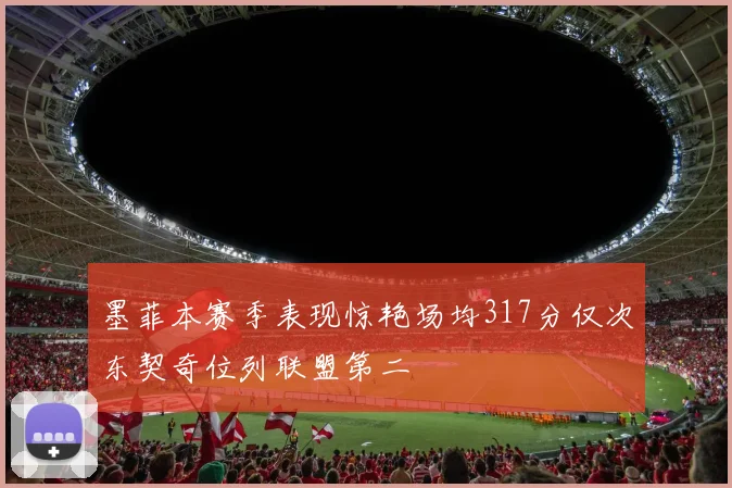 墨菲本赛季表现惊艳场均317分仅次东契奇位列联盟第二